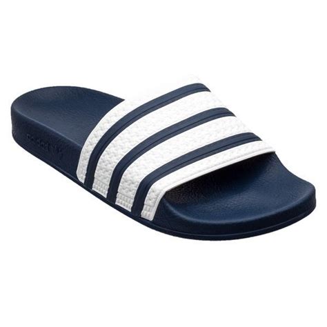 adidas adilette blauw wit|adidas adilette sneakers.